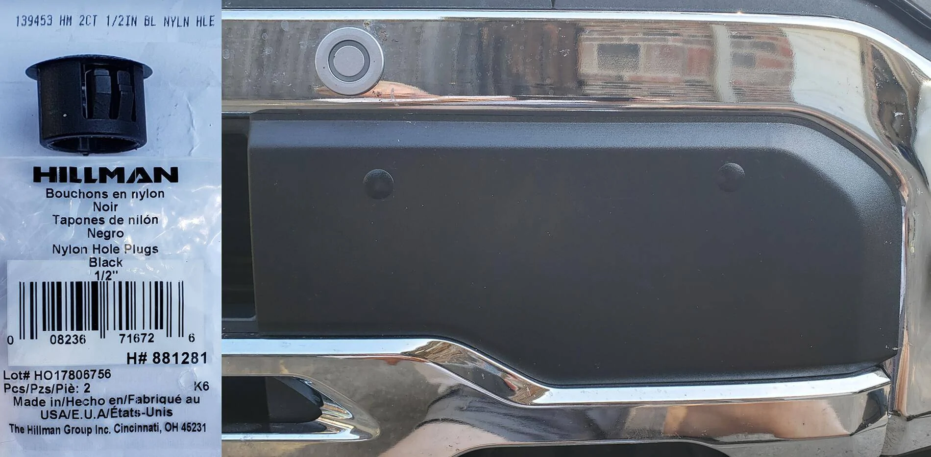 Ford F-150 Alternative Front License Plate Location for Eco-Boosts. 1730160452948-wz