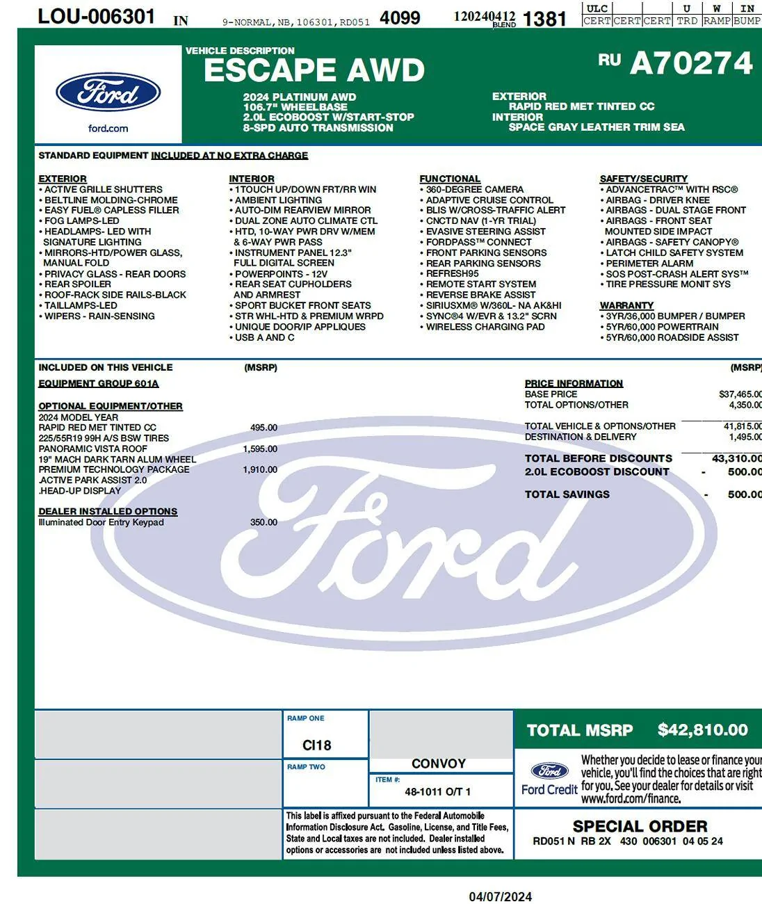 Ford F-150 Goodbye: Securicode Keypad 🤔 1739388659414-rd