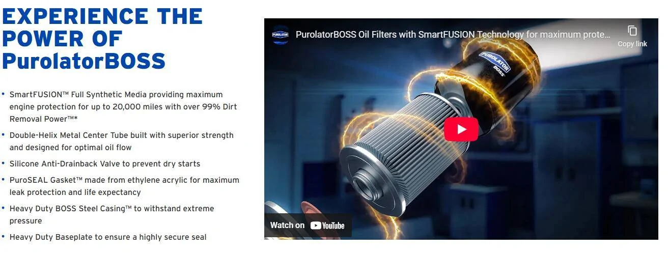 Ford F-150 Motorcraft Oil Filters 1739471703978-h