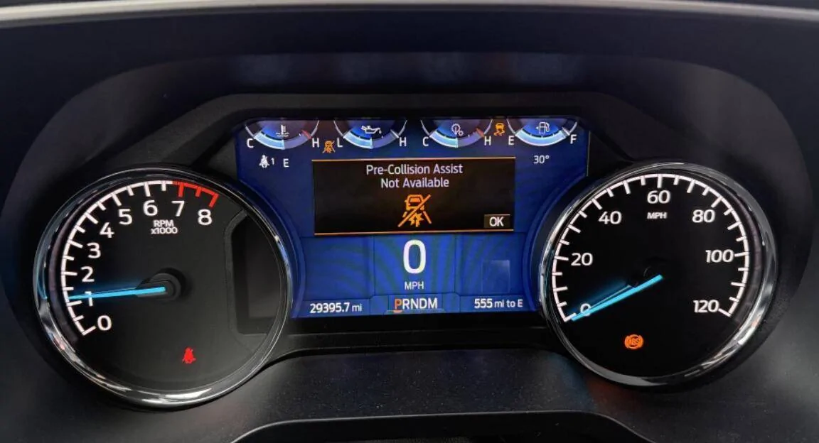 Ford F-150 All safety systems getting disabled when cold and wet? 1740146797702-sg