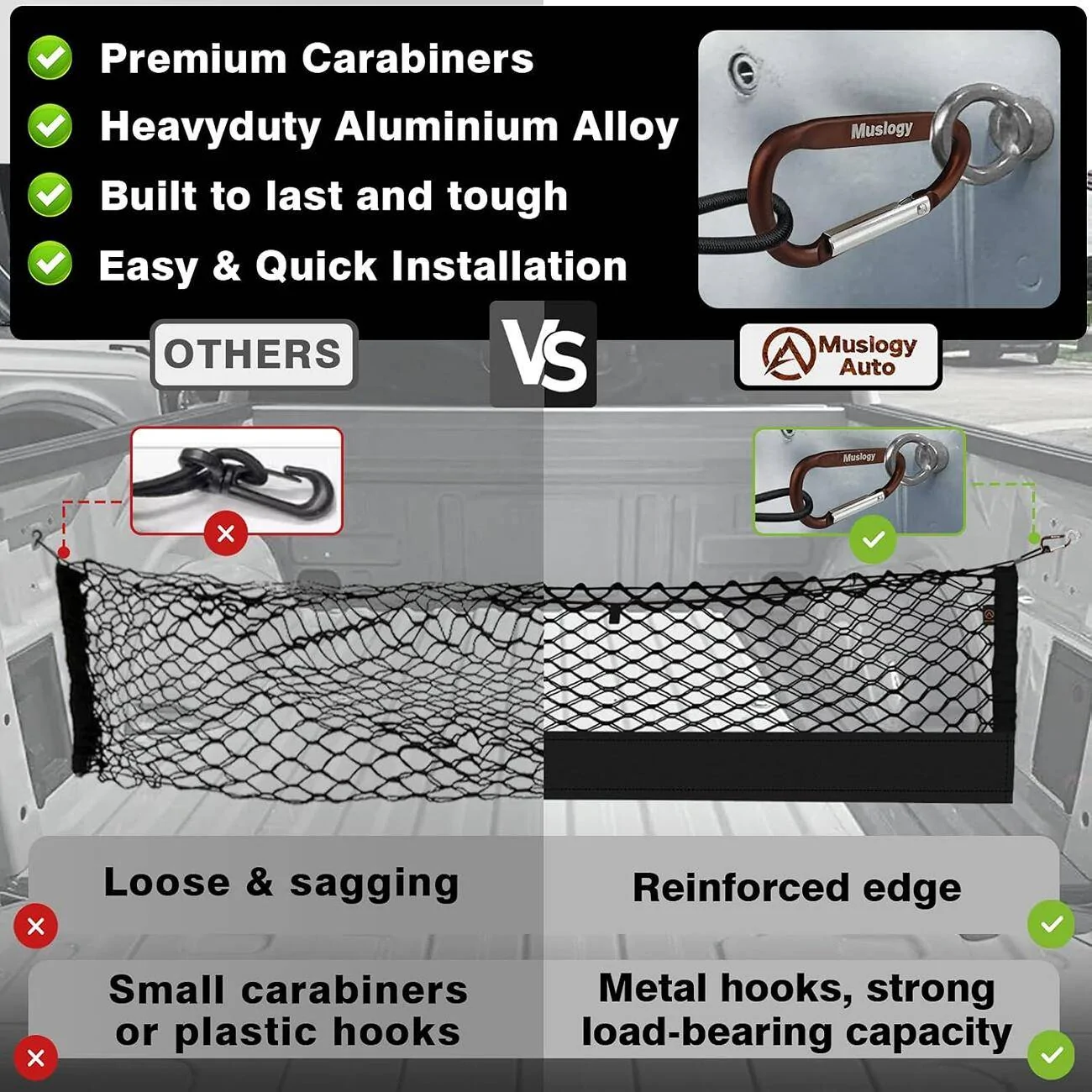 Ford F-150 🚗 Upgrade Your 2015+ F150 with Our Premium Cargo Net! 🚗 1745636877673-u8