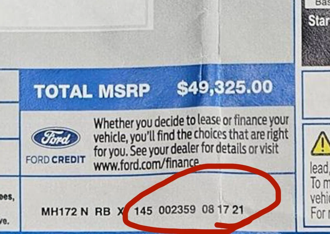 Ford F-150 Get Build Date Info as 2nd Owner 1747519869681-1k