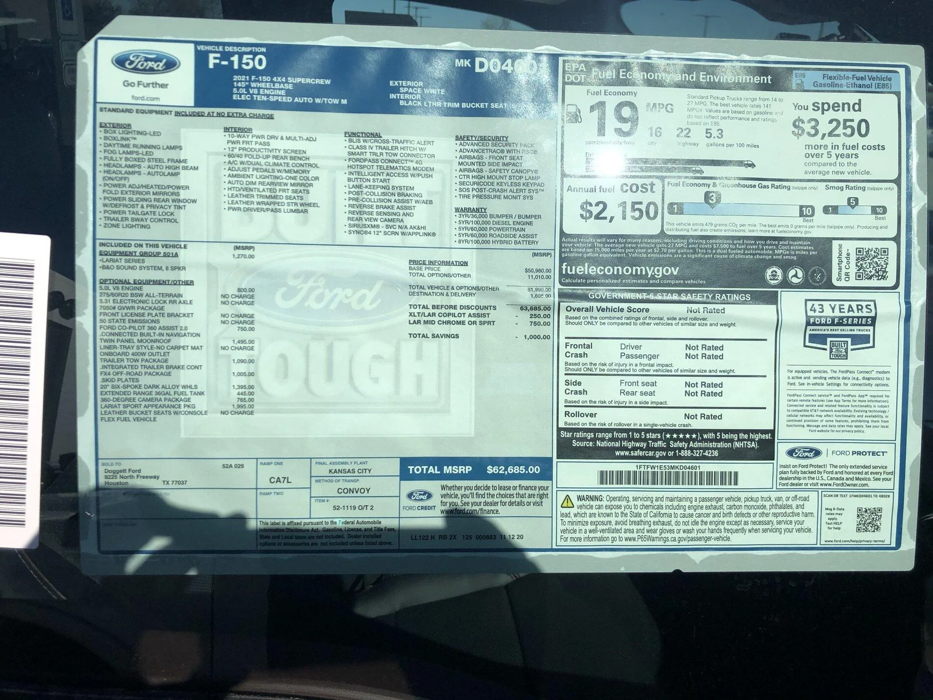 Ford F-150 2021 F-150 Payload Stickers 1B8E07DA-93F6-4A9C-8FD1-2B3B3994F01C