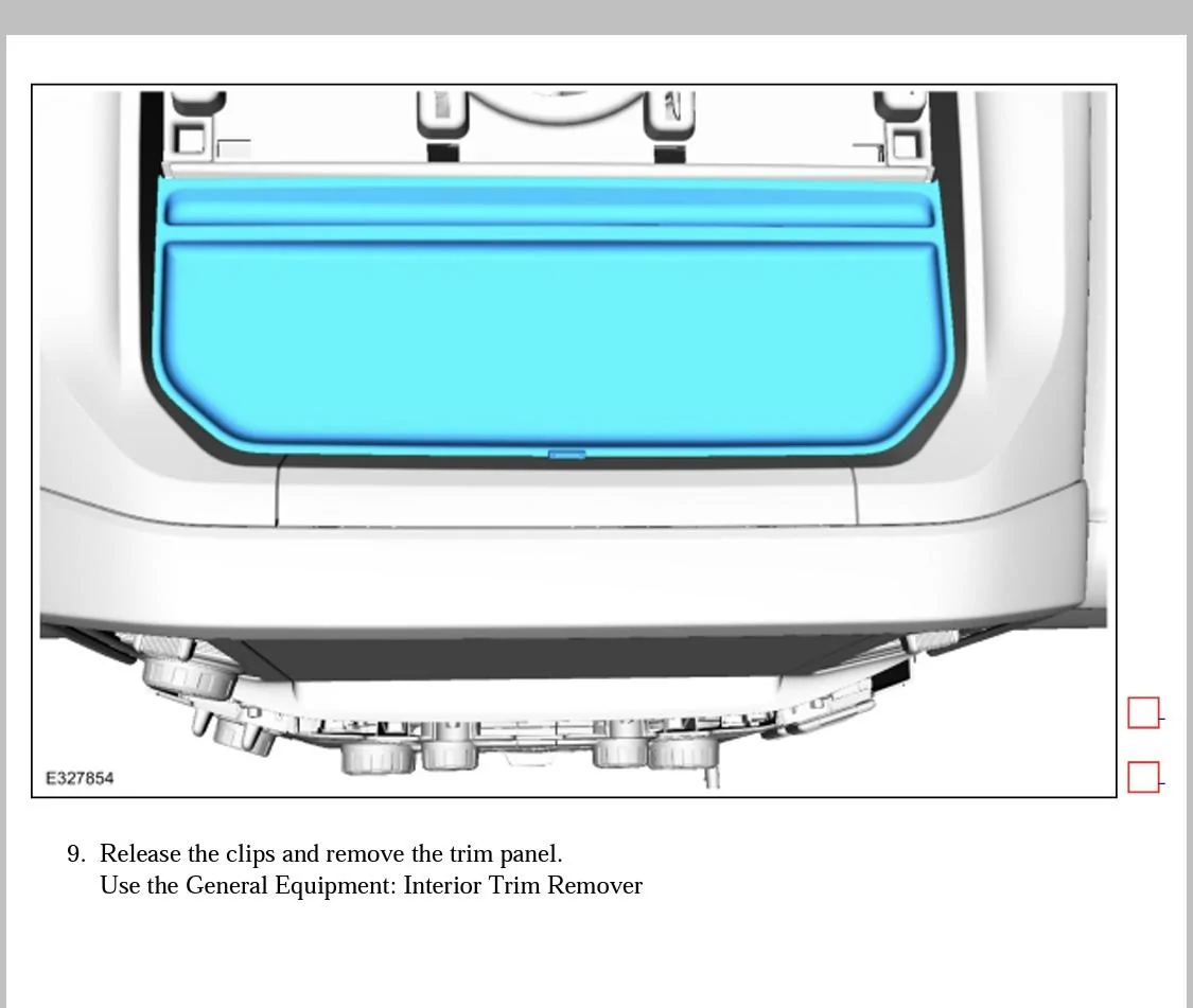 Ford F-150 Lower dash panel removal 1EDBD995-FD3C-43A9-B416-4F9F66293D55