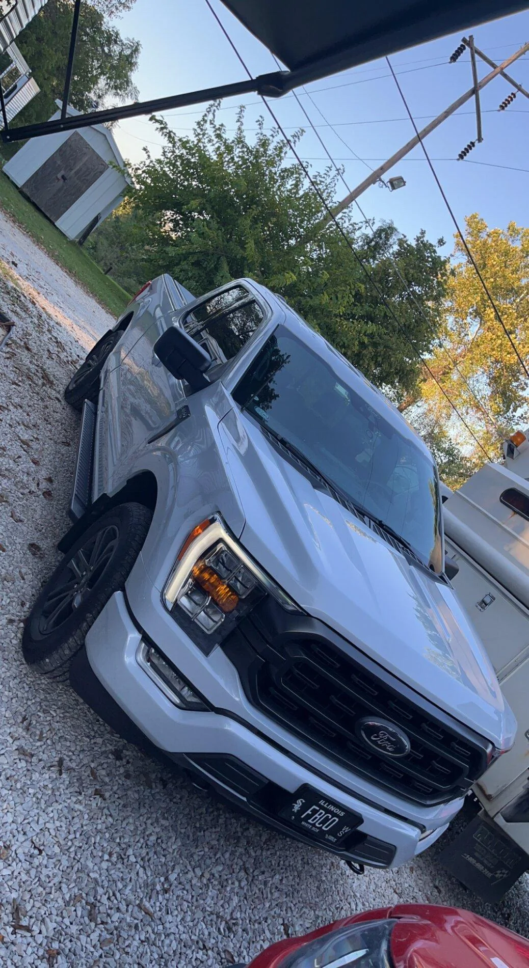Ford F-150 SPACE WHITE F-150 (2021+) Club 1F78CEF8-E313-4550-84DE-34D9662C6C45