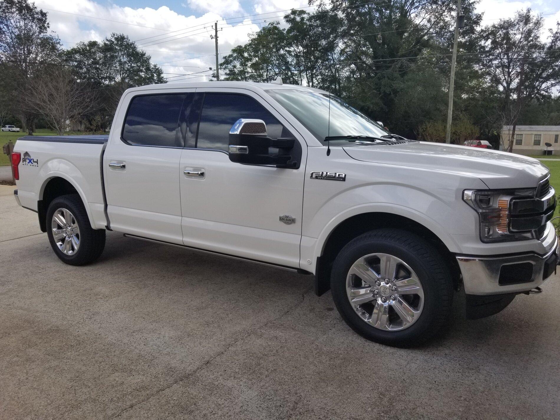 Ford F-150 Option 54W Powerfolding, Powerscope, telescoping trailer towing mirrors 20171010_134105