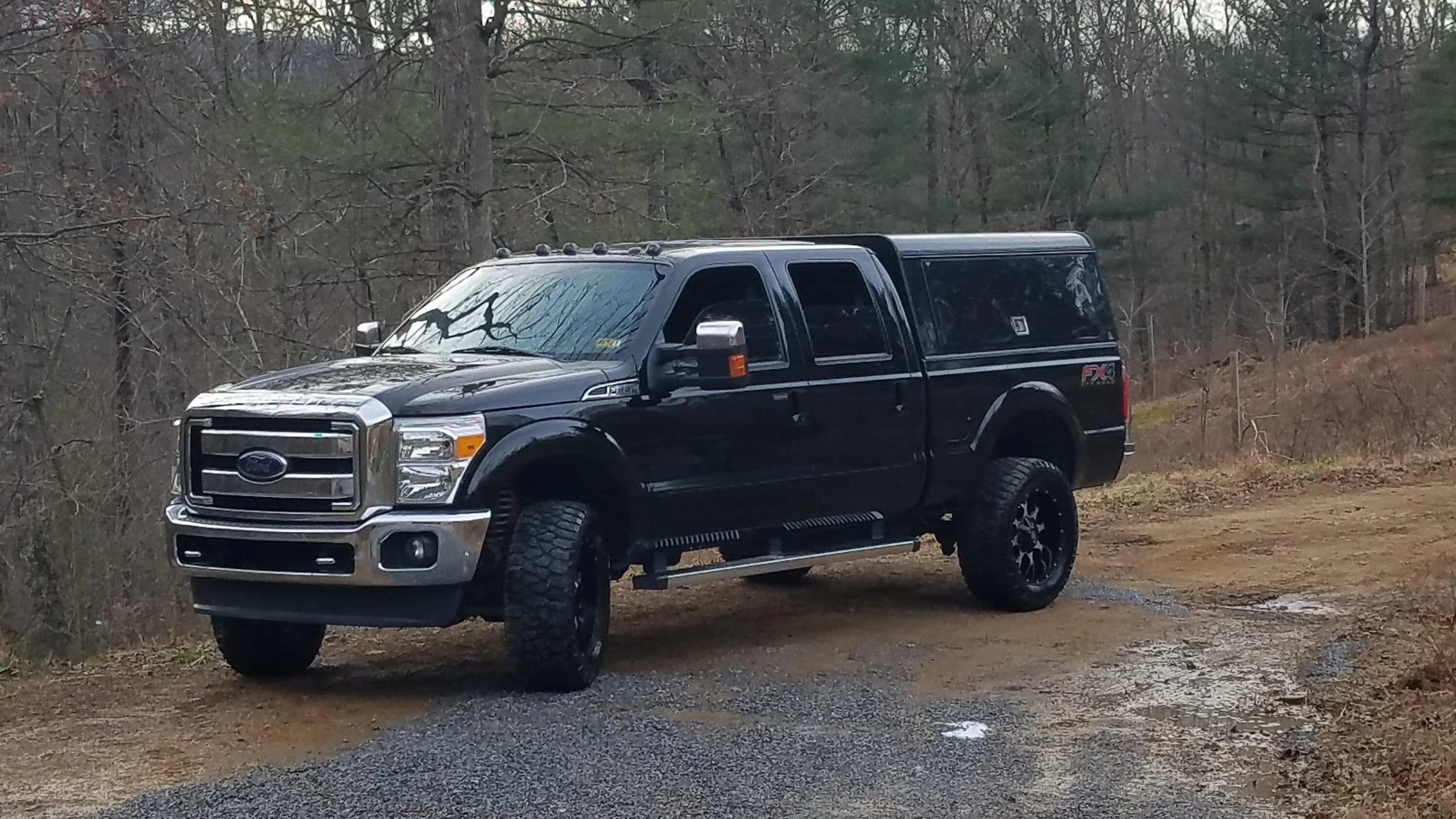 Ford F-150 Black Commercial Cap on Iconic Silver F150 20190101_160738