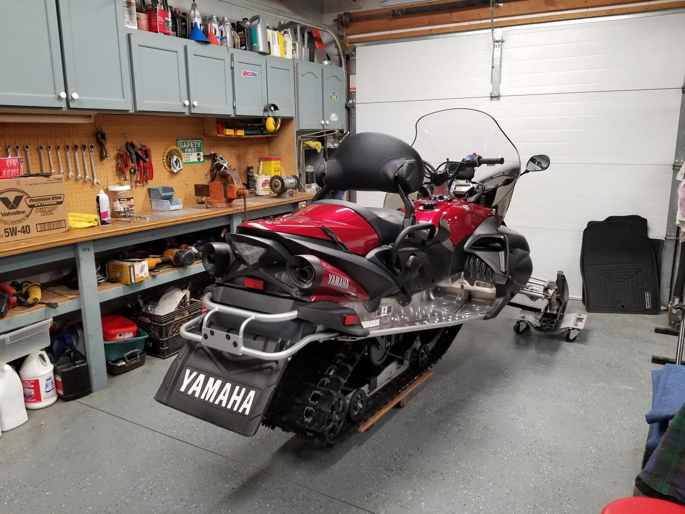 Ford F-150 When your garage is not deep enough for your new F150... 20191116_213754