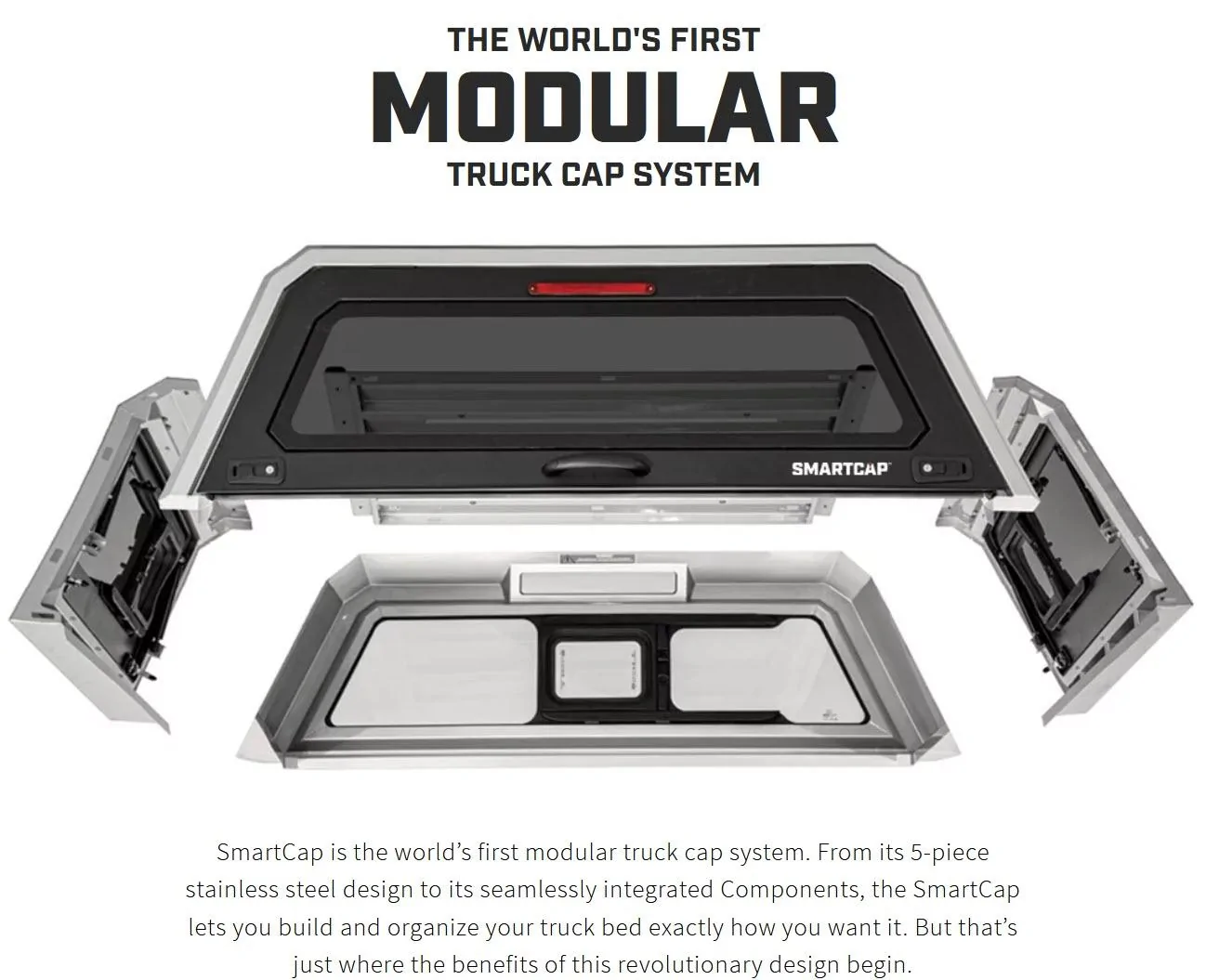 Ford F-150 RSi SmartCap Camper Shell installed on 2021 F-150 2021-02-12_11-01-44