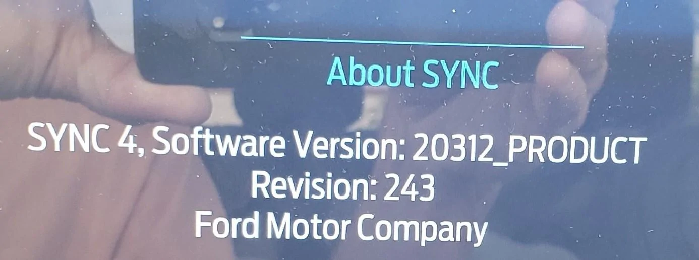 Ford F-150 Dash Rebooting Constantly 2021-07-20 14.05.29