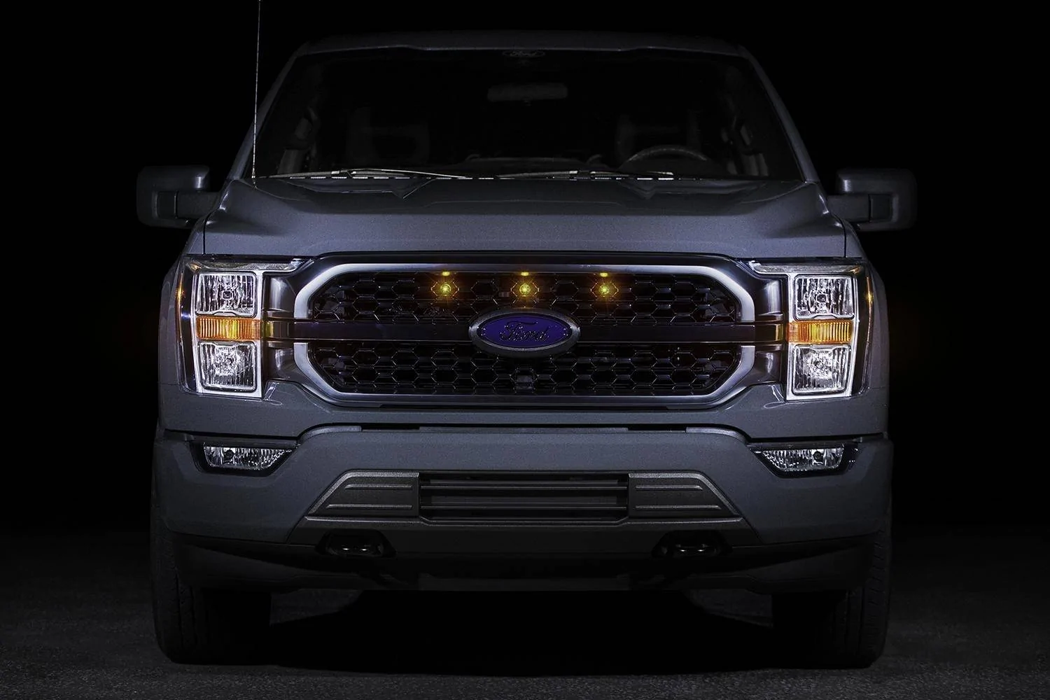 Ford F-150 Raptor style marker lights for Platinum Grill? 2021-22 Platinum