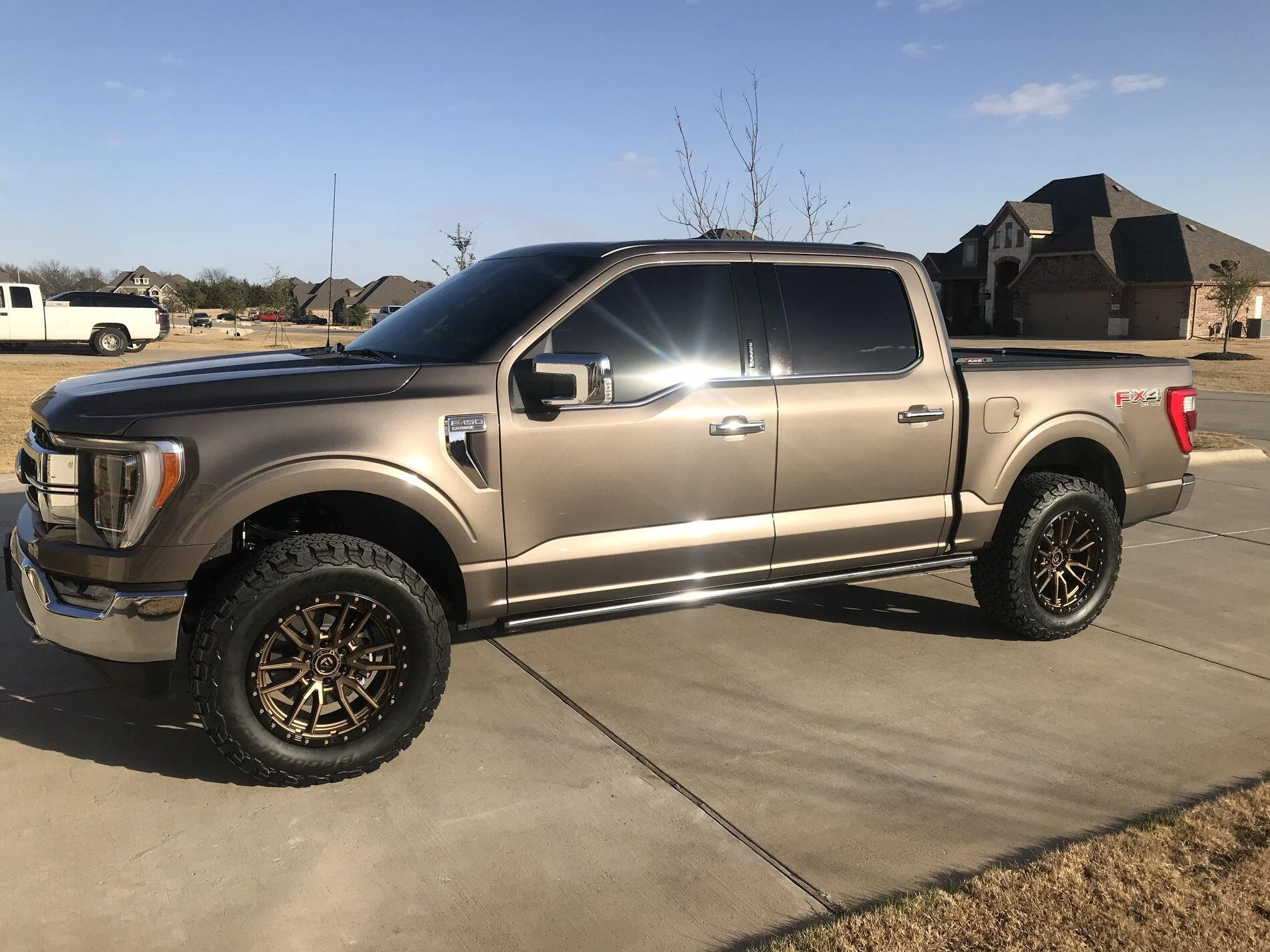 2021 F-150 Lariat 2.25 Readylift Leveling Kit 20x9 Fuel Rebel 6 Wheels + BFG KO2 Tires 1.jpg