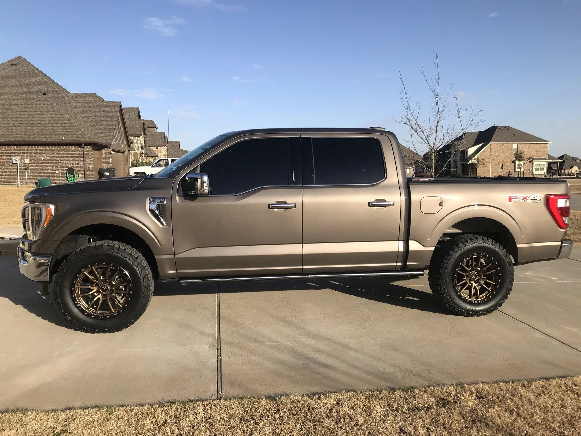 2021 F-150 Lariat 2.25 Readylift Leveling Kit 20x9 Fuel Rebel 6 Wheels + BFG KO2 Tires.jpg