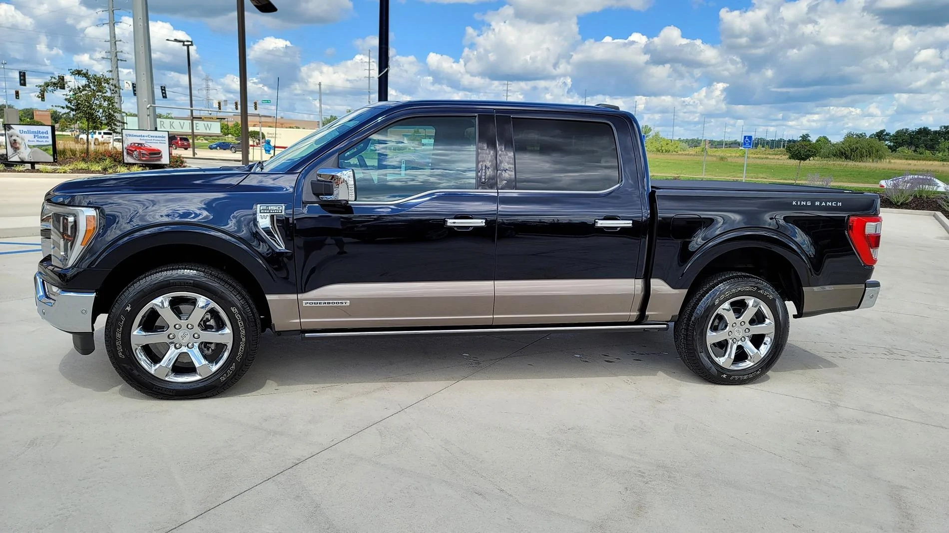 Ford F-150 Fx4 bedside decal measurement help 2021 F150 Driver's Side 1 22_07 29