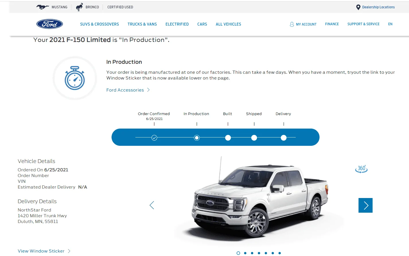 Ford F-150 8/2 Build Week 2021-F150-Limited