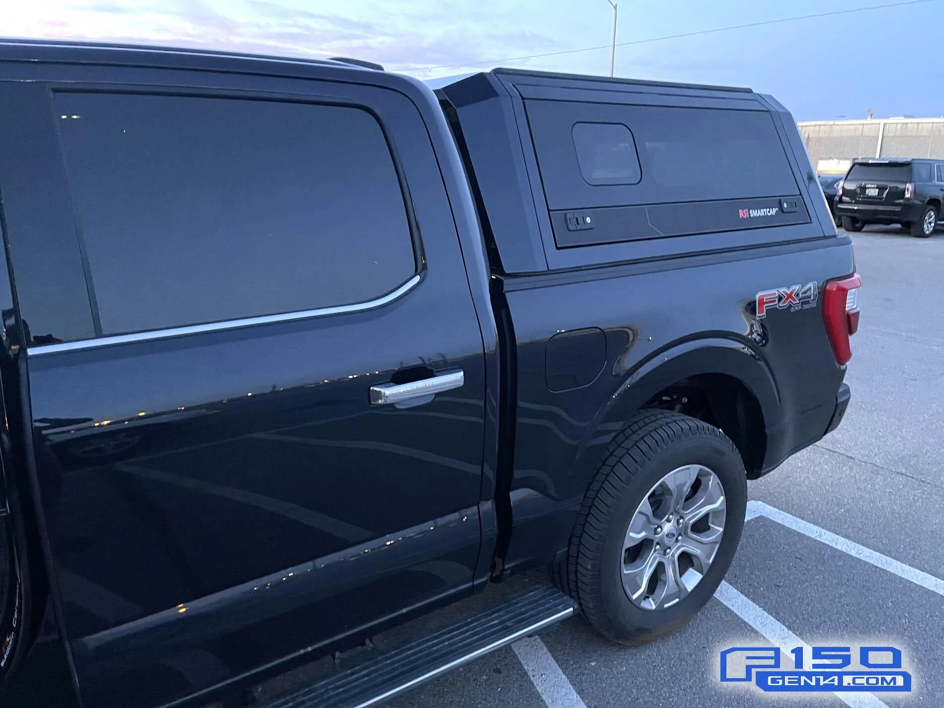 Ford F-150 RSi SmartCap Camper Shell installed on 2021 F-150 2021 F150 RSI Smartcap Shell Camper Topper 1