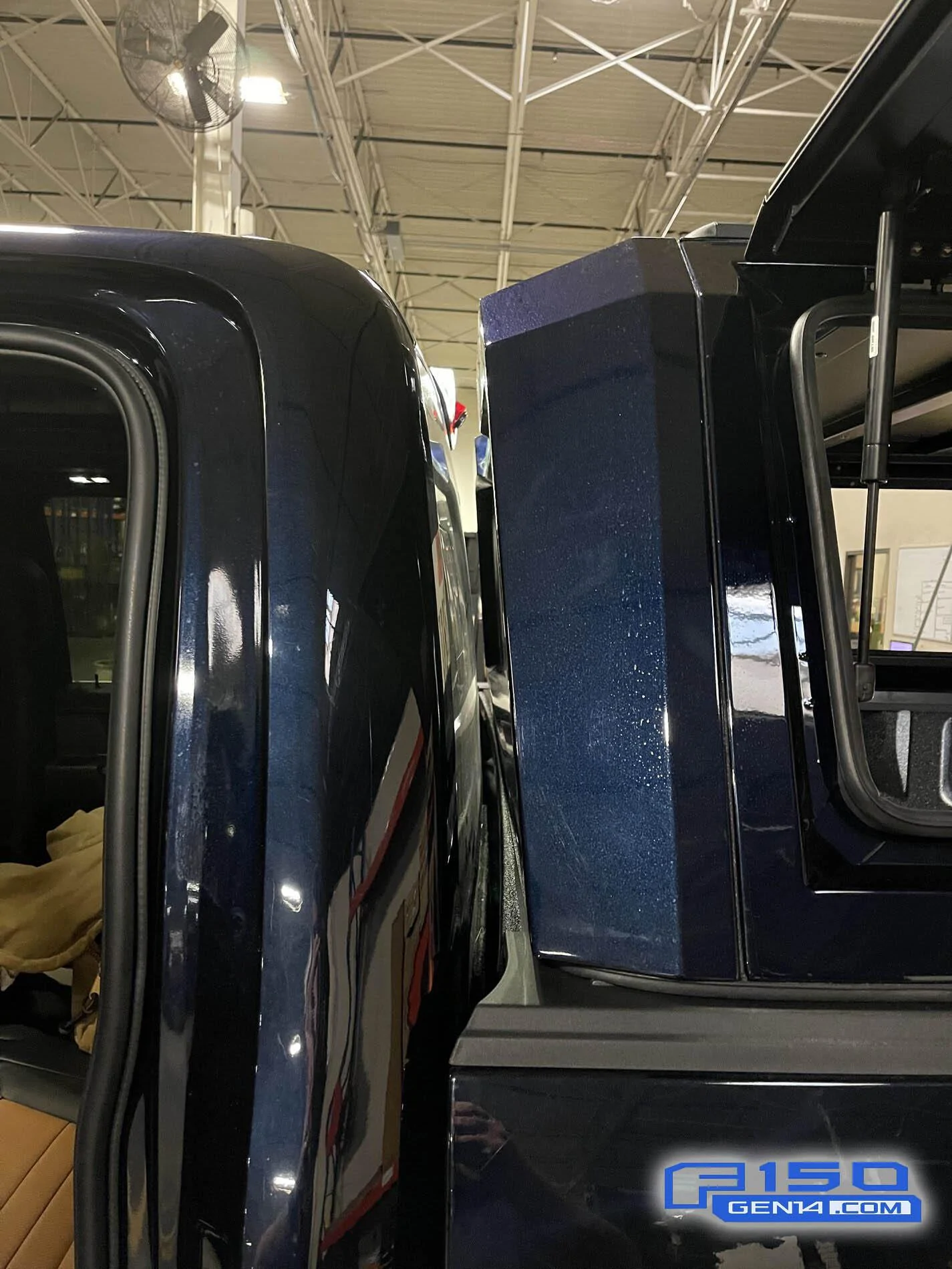 Ford F-150 RSi SmartCap Camper Shell installed on 2021 F-150 2021 F150 RSI Smartcap Shell Camper Topper 2