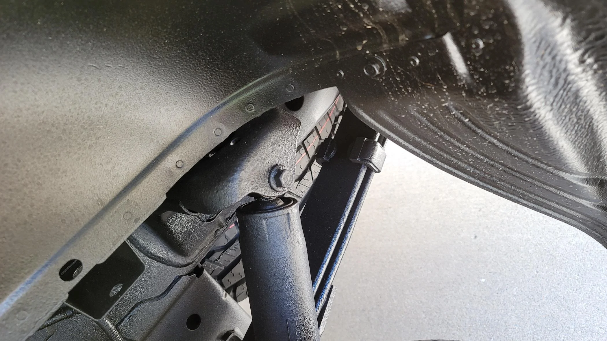Ford F-150 New 2024 F150.  What accessories to get 2021 F150 Undercoating Back Wheel 1 - 21_05 29