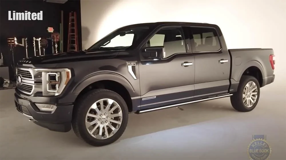 Ford F-150 Factory Wheels Comparison - 2021 F-150 (XL, STX, XLT, Lariat, King Ranch, Platinum, Limited) 2021-Ford-F-150-Limited-Wheels