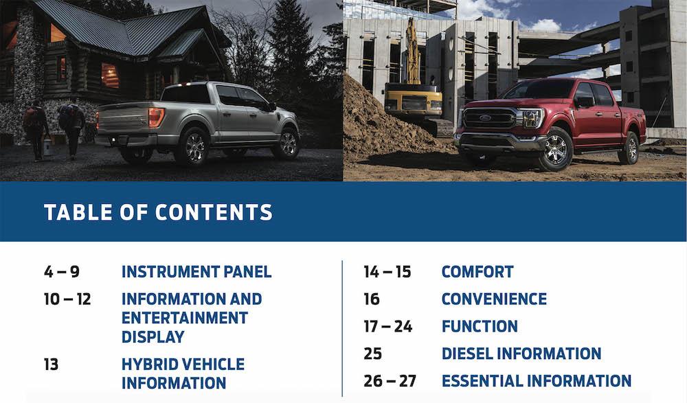 Ford F-150 2021 F-150 Quick Reference Guide! 2021 Ford F-150 Quick Reference Guide