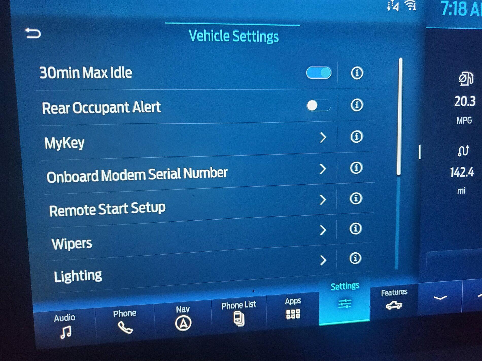 Ford F-150 "Check Rear Seats for Occupants" message on the dash 20210116_071802