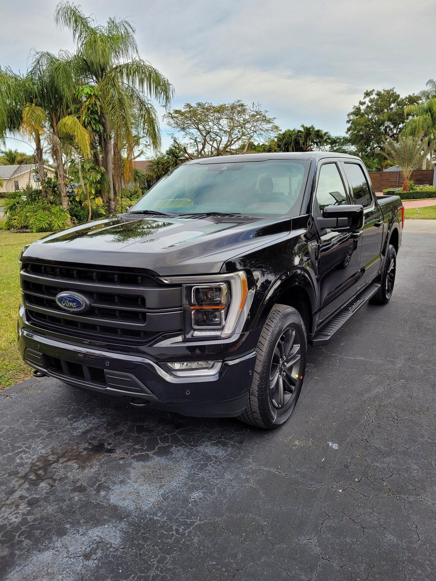 Ford F-150 Got my 2021 Lariat last night 20210116_093825