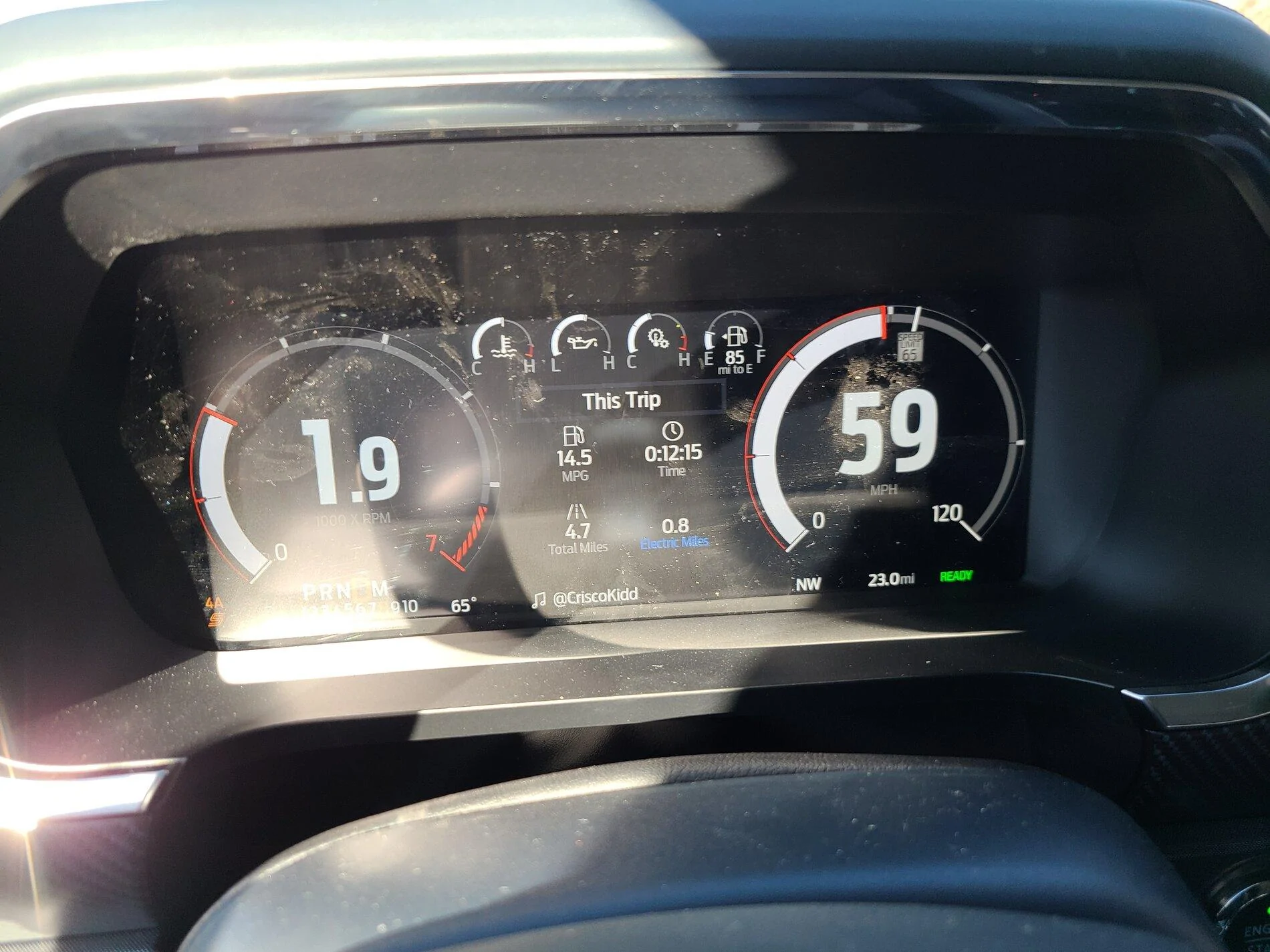 Ford F-150 Yet another Powerboost initial review (test drive) 20210117_100357