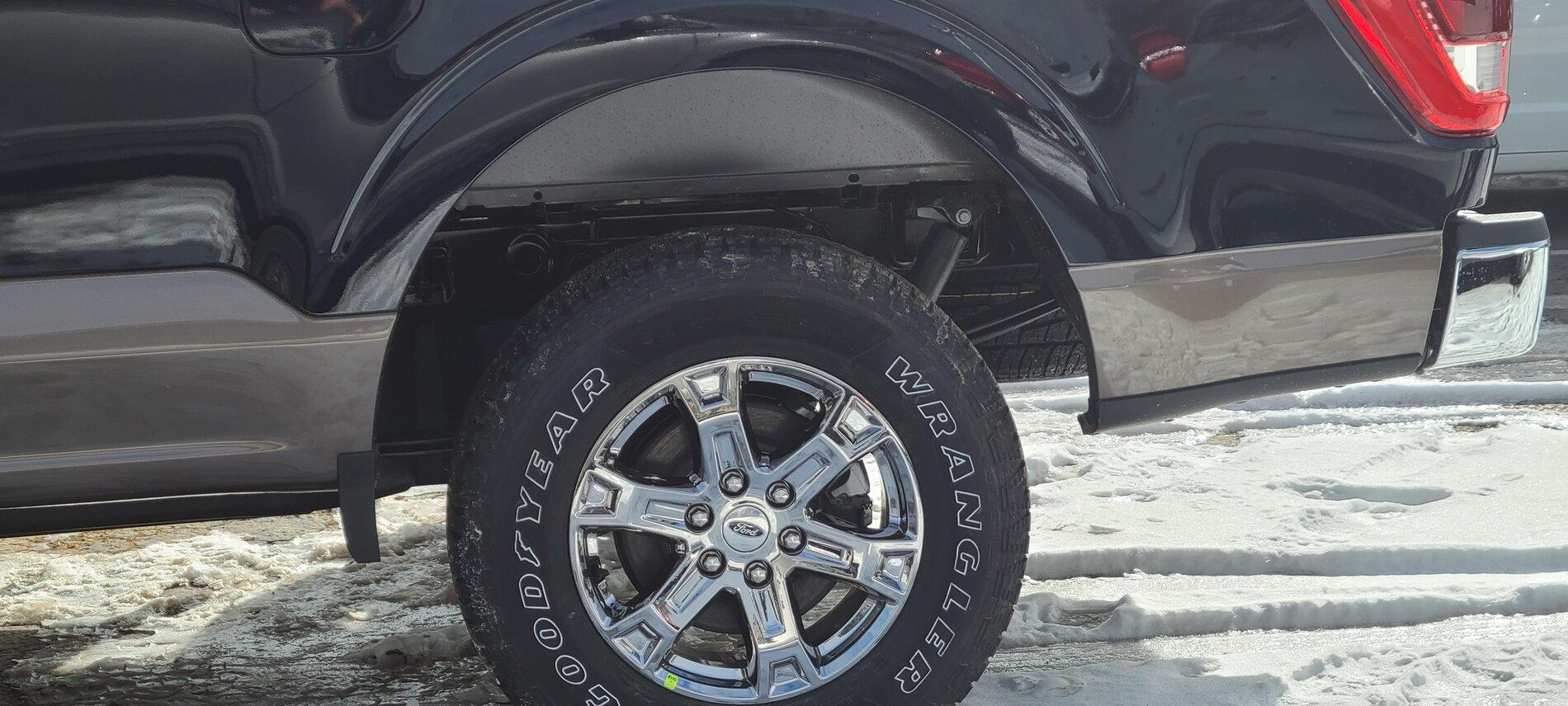 Ford F-150 Factory wheel well liners photos? 20210130_112148
