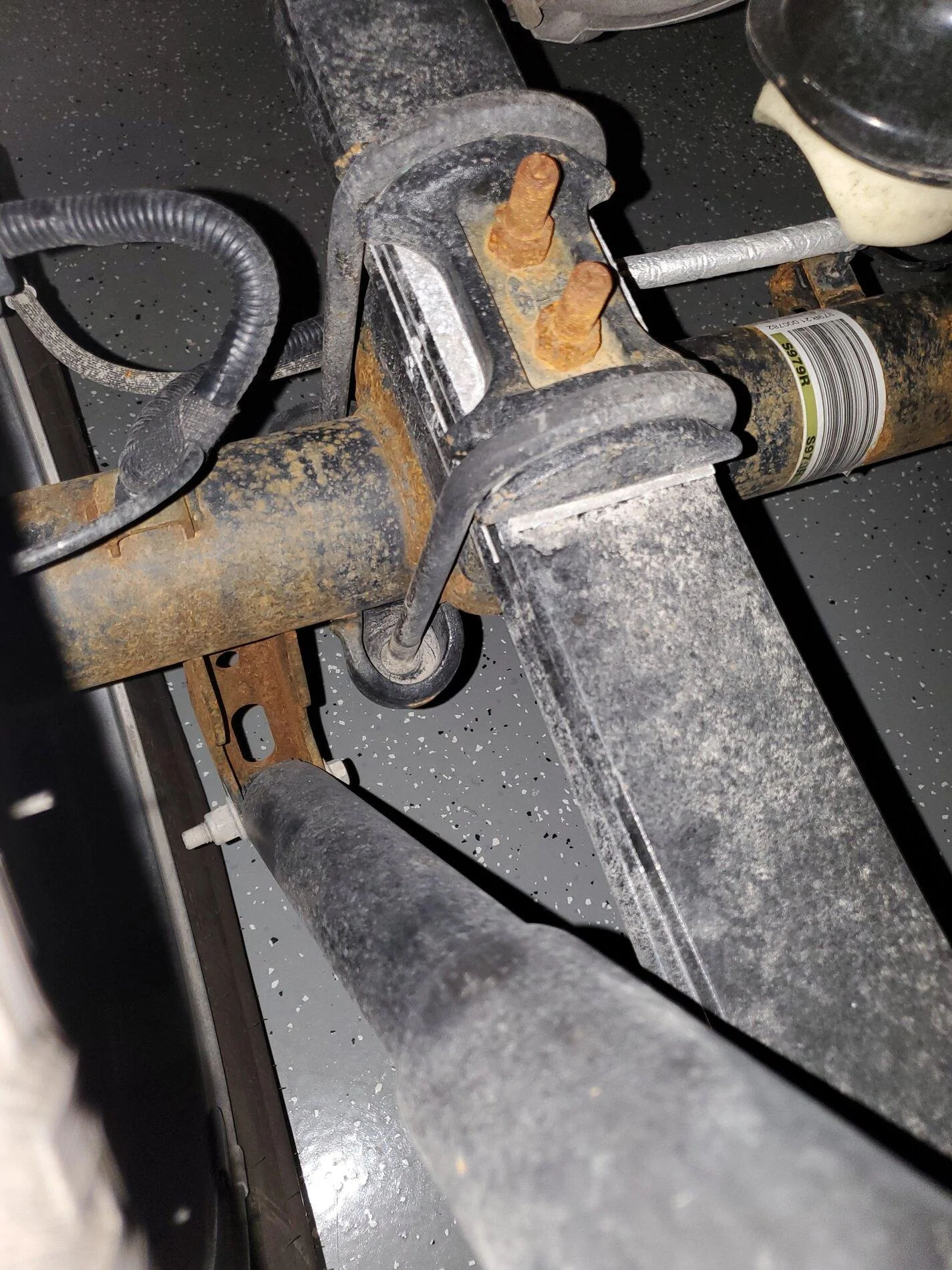 Ford F-150 Rust on rear end of 2021 F-150 -- any others? 20210131_121127