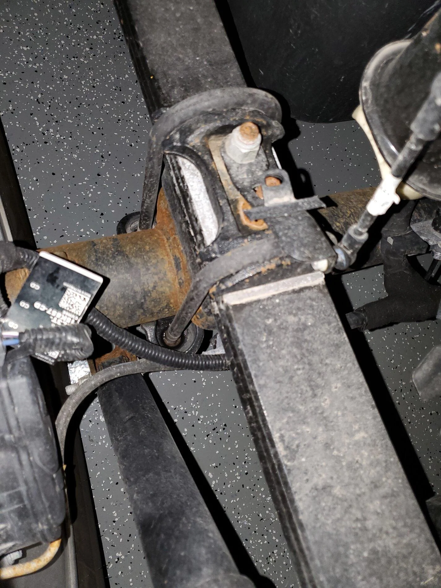 Ford F-150 Rust on rear end of 2021 F-150 -- any others? 20210206_001956