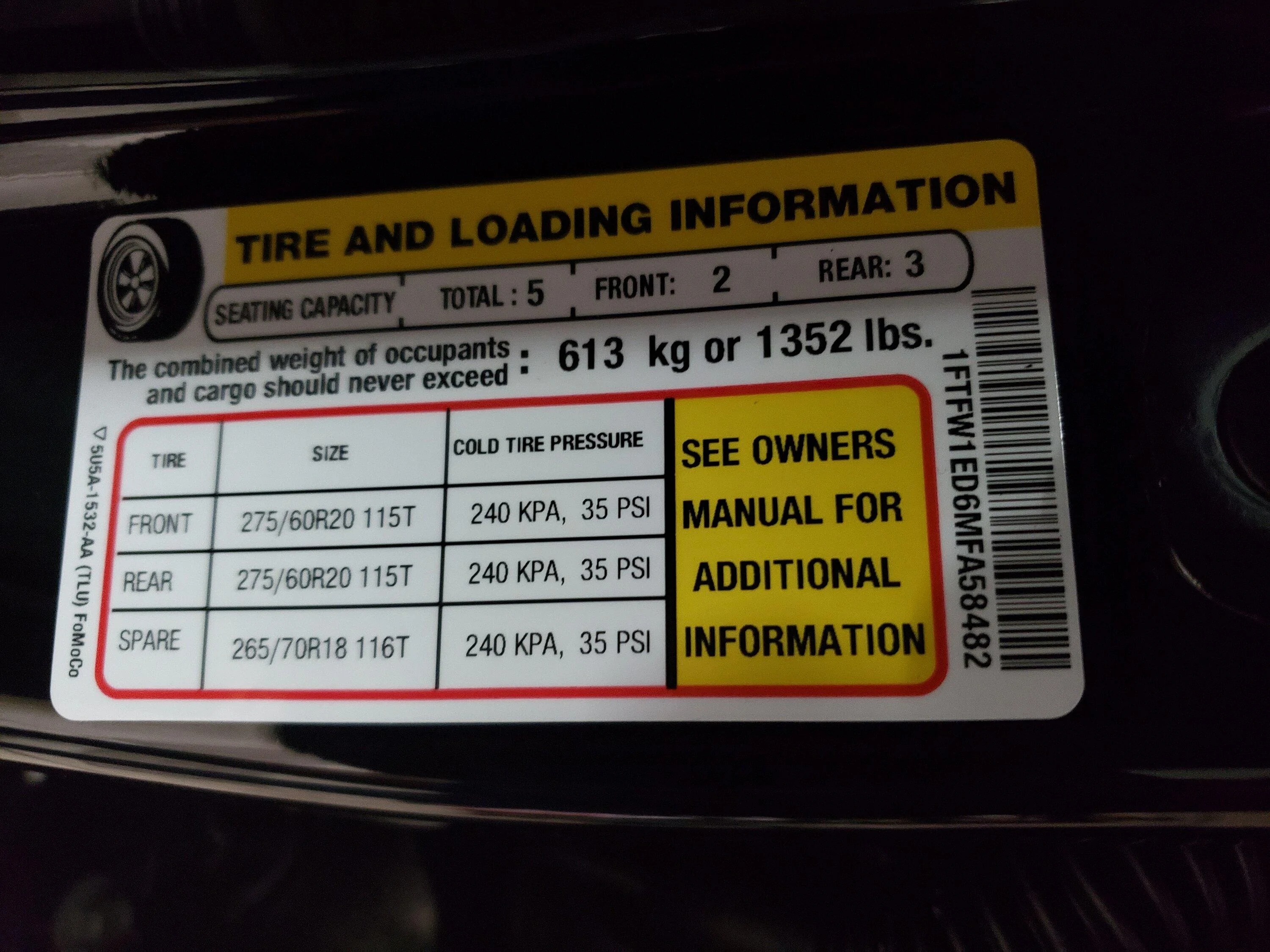 Ford F-150 Just had fantastic experiance with towing 5th wheel with PB 20210218_180722