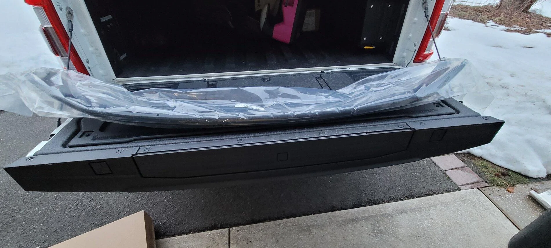 Ford F-150 Hood Deflector Installation - DIY Writeup 20210226_174110