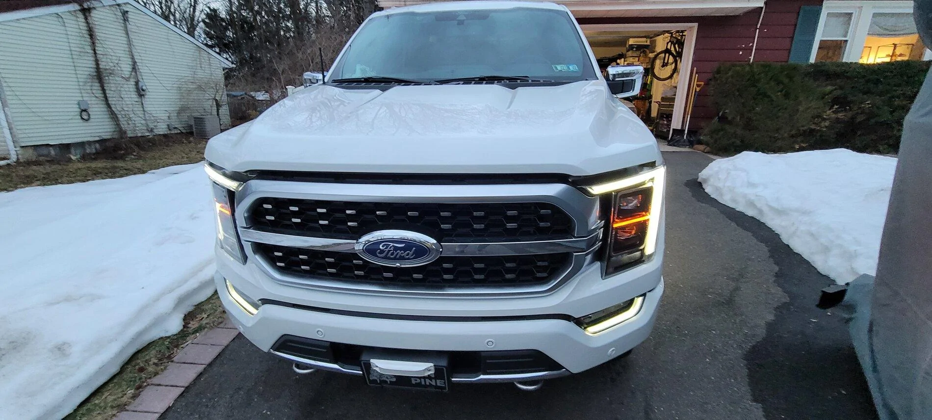 Ford F-150 Hood Deflector Installation - DIY Writeup 20210226_174852