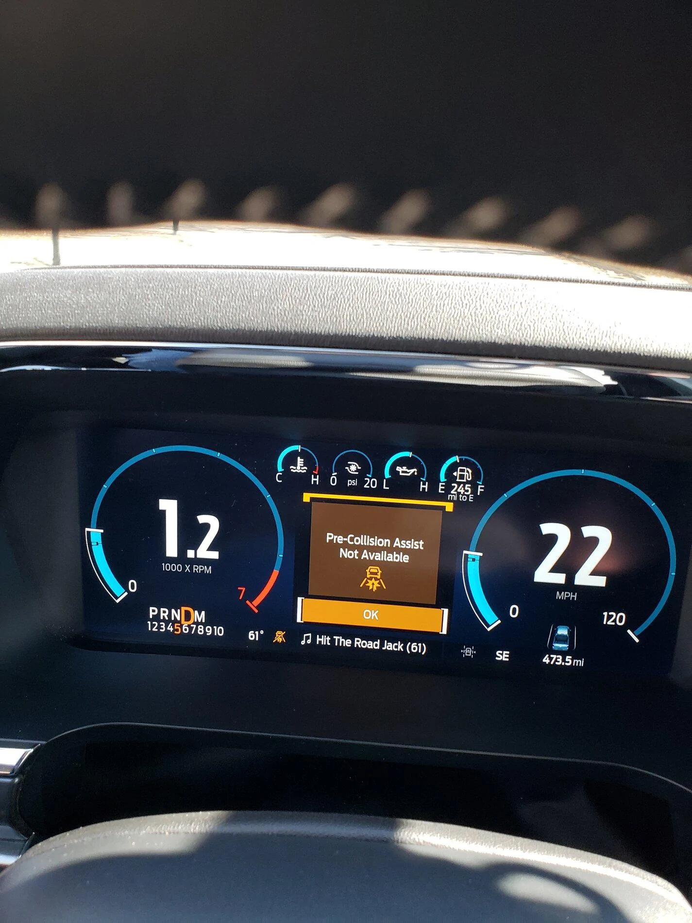 Ford F-150 Front camera fault service required? 20210313_133220