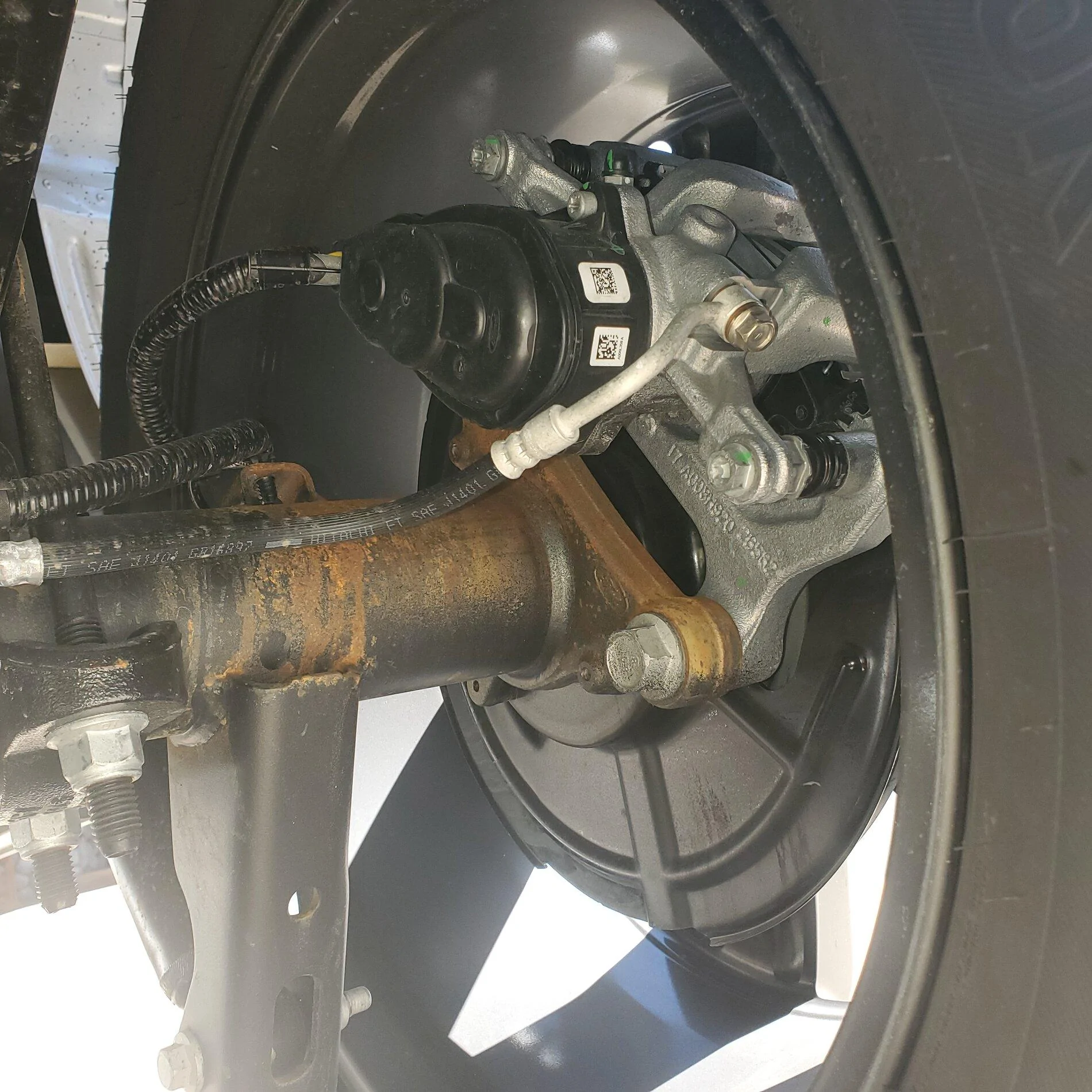 Ford F-150 Rust on rear end of 2021 F-150 -- any others? 20210324_095820 (1)