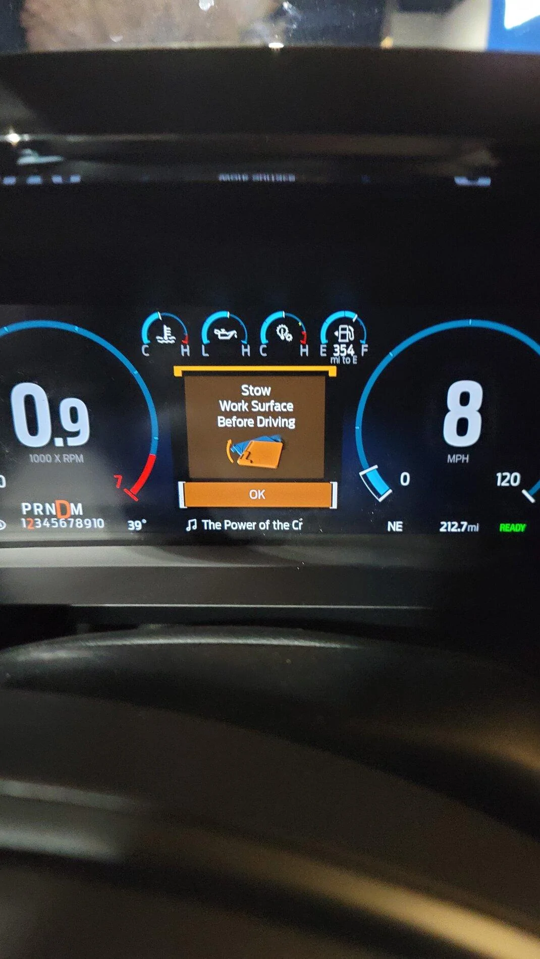 Ford F-150 Work Surface Alert is Annoying 20210402_203719