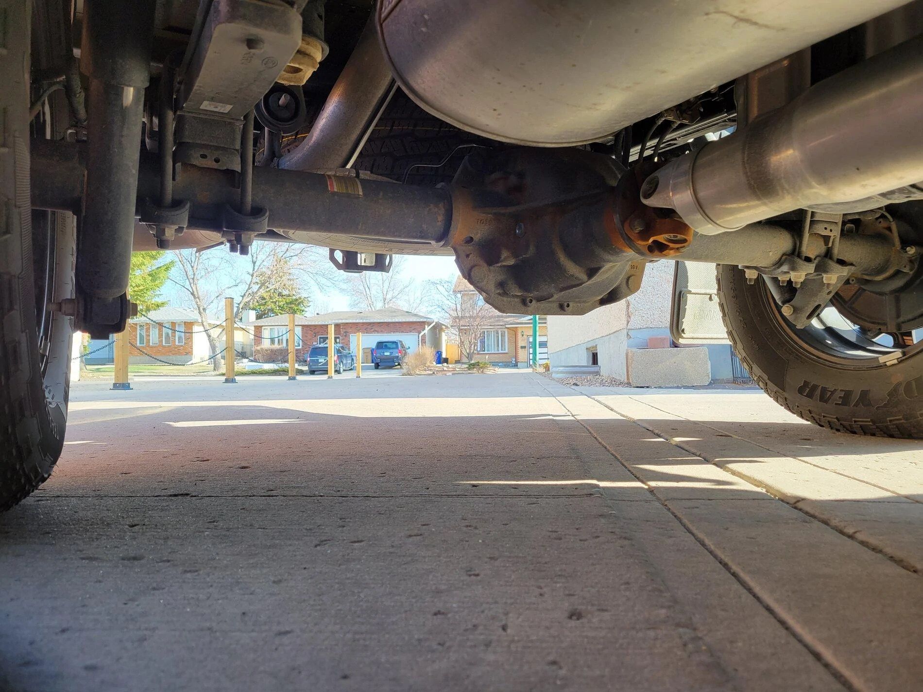 Ford F-150 Rust on rear end of 2021 F-150 -- any others? 20210420_172250