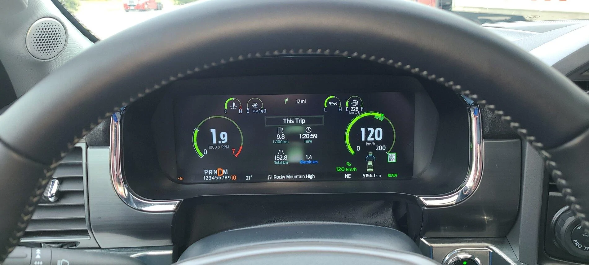 Ford F-150 What kind of MPG mileage are you getting with your Powerboost? 20210427_143114