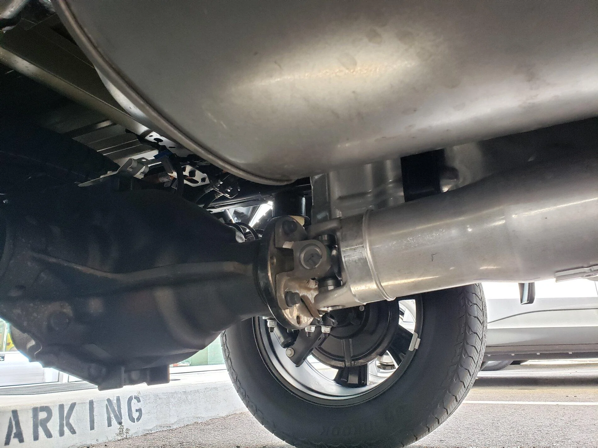 Ford F-150 Rust on rear end of 2021 F-150 -- any others? 20210501_092856