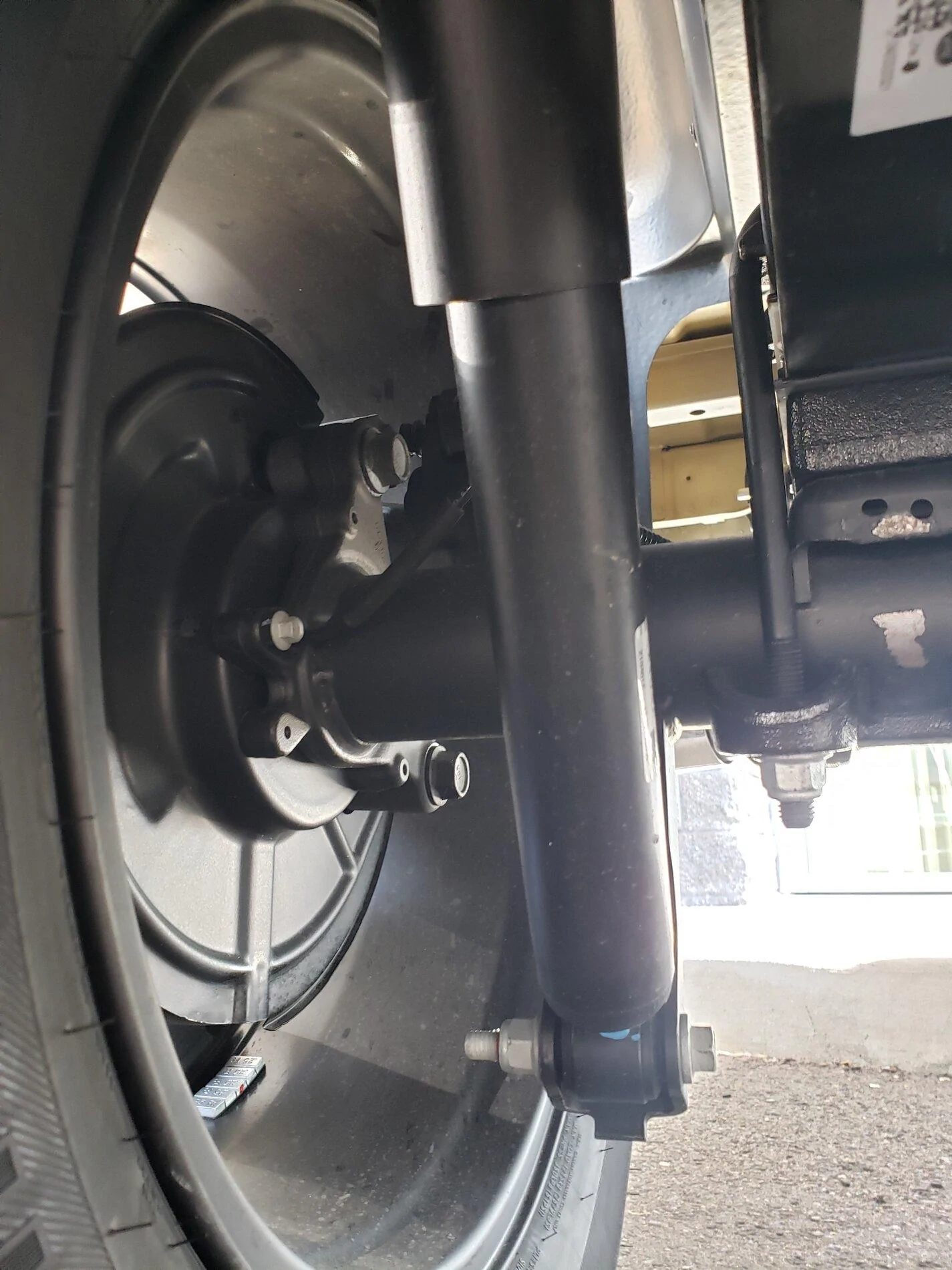 Ford F-150 Rust on rear end of 2021 F-150 -- any others? 20210501_092936