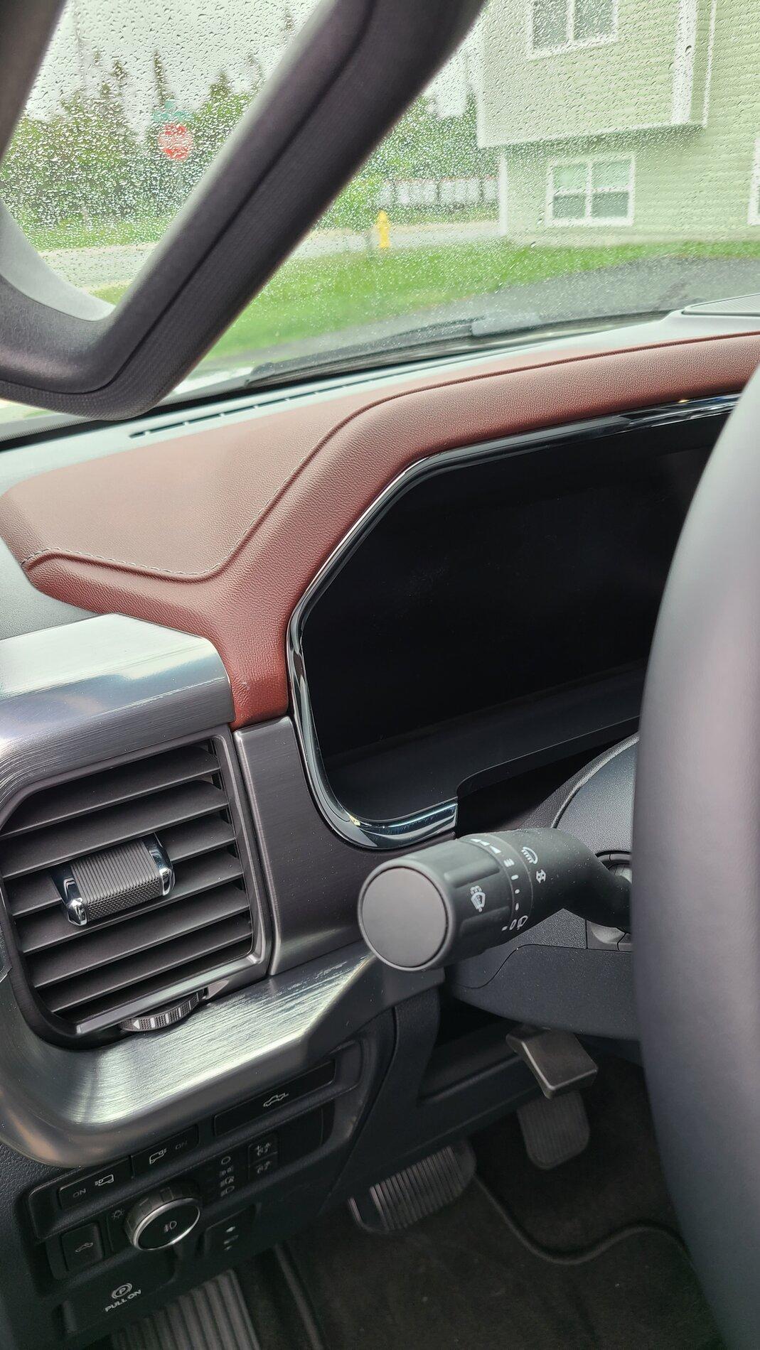 Ford F-150 Dash Damaged Upon Delivery 20210619_141854