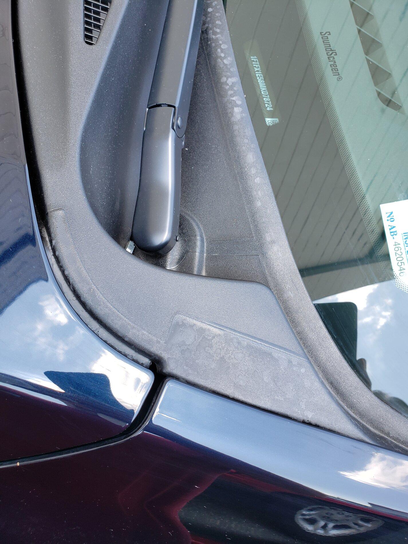 Ford F-150 Cowl Discoloration 20210629_130204