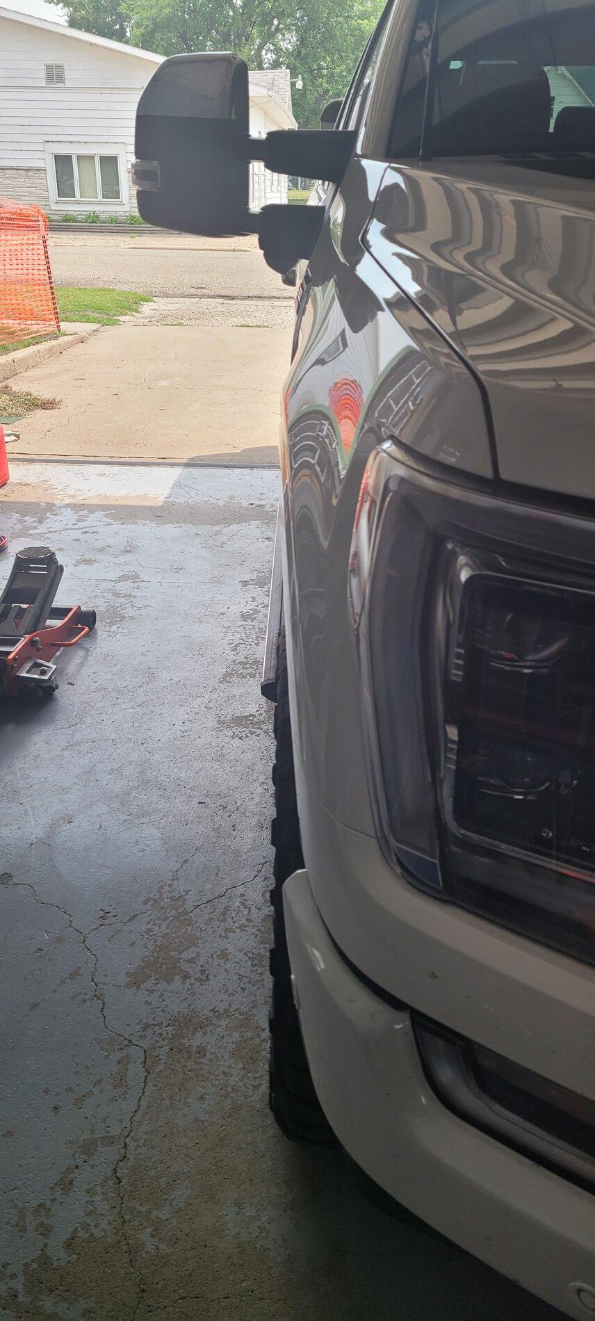 Ford F-150 2.25” ReadyLIFT Leveling Kit with 35's installed on my 2021 F-150 20210707_152604