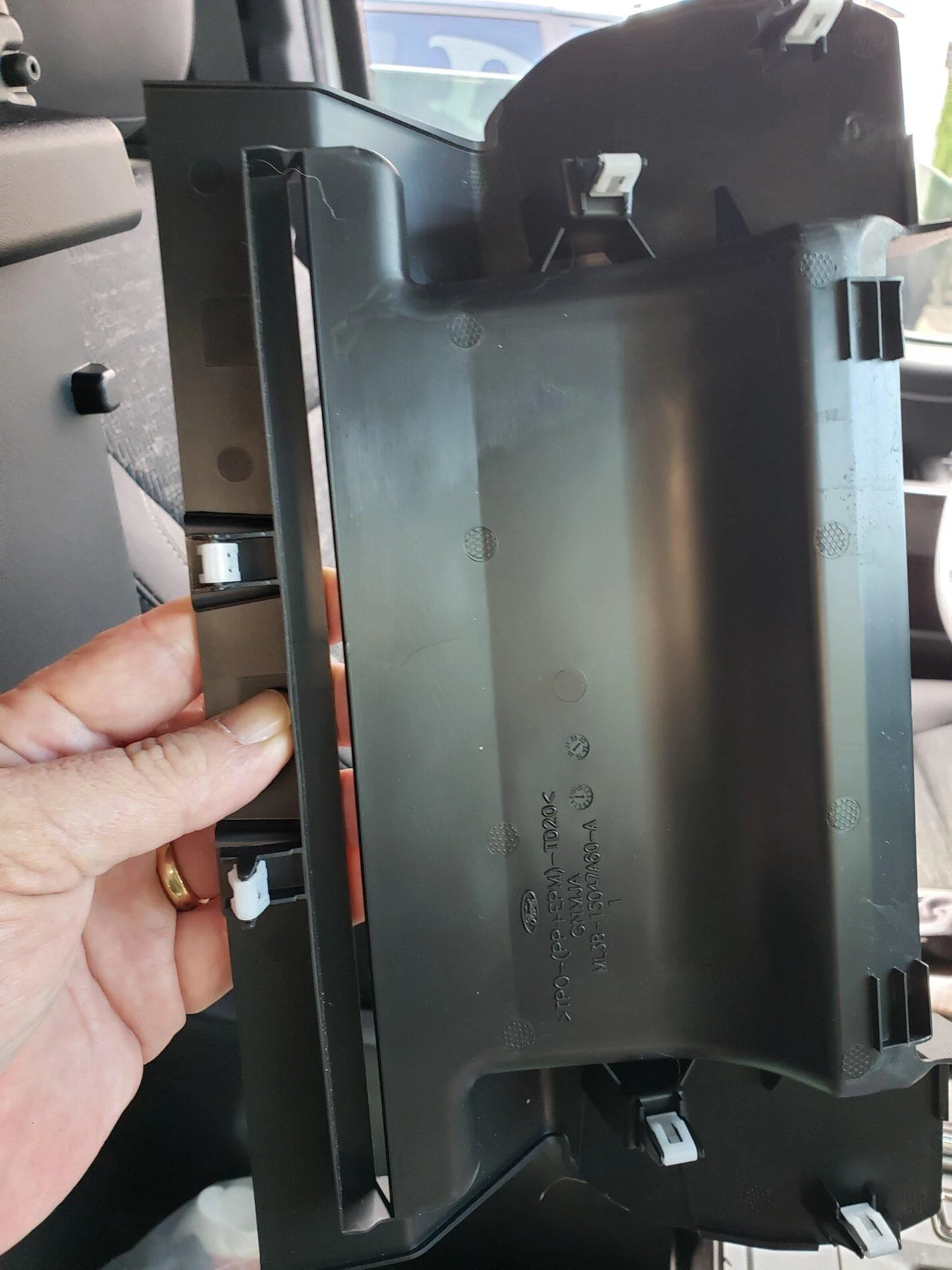 Ford F-150 Armrest Not Staying Up In Open Position 20210708_164038