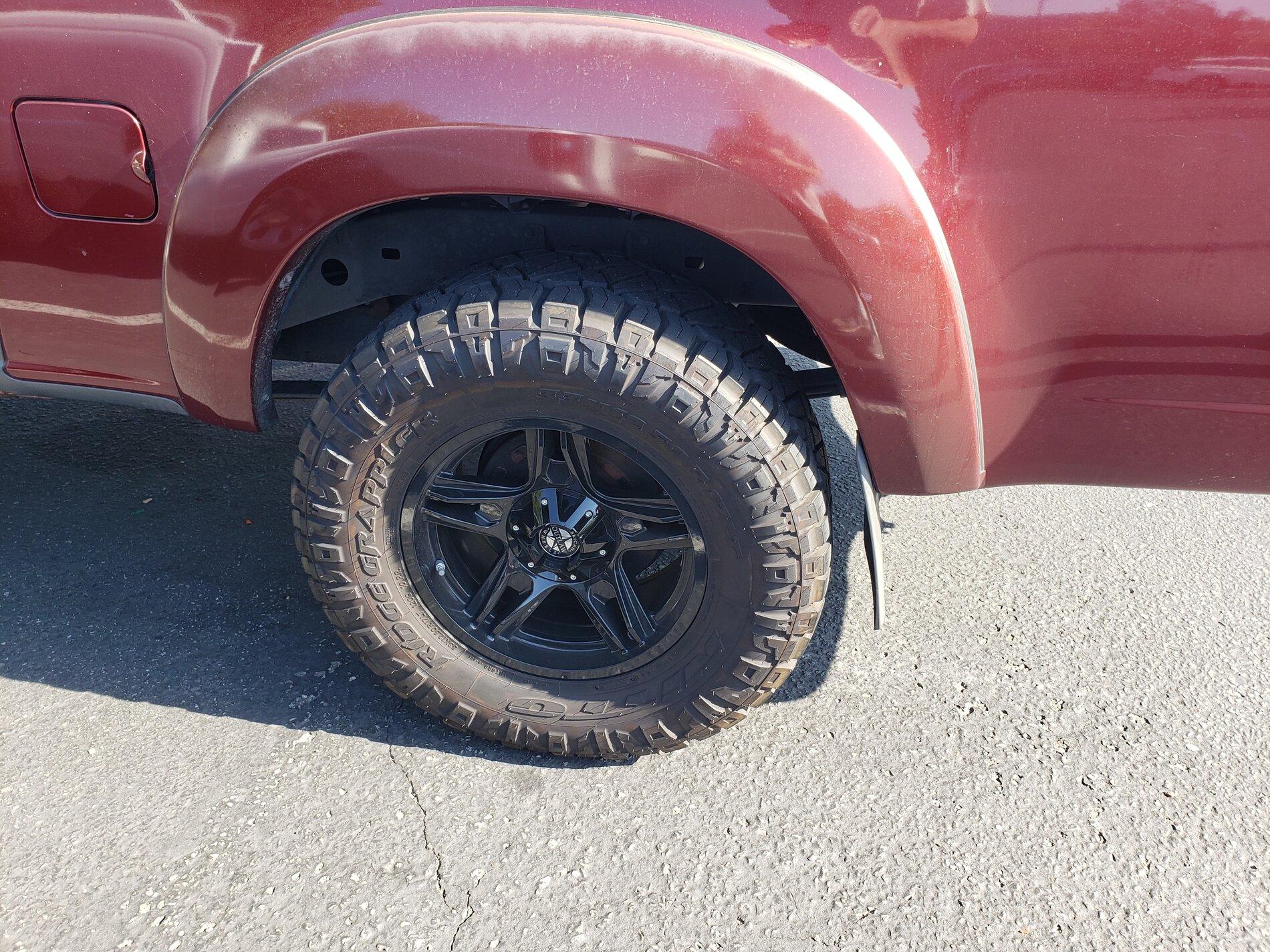 Ford F-150 Nitto Ridge Grapple vs Toto AT3 20210804_170548