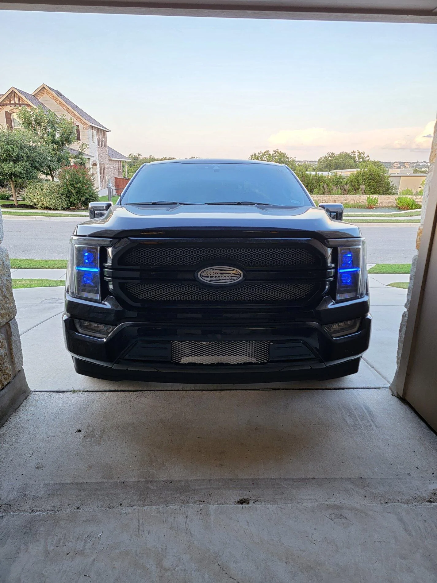 Ford F-150 Front end make over(custom grille) and rearend changes on the shorty 20210806_194026