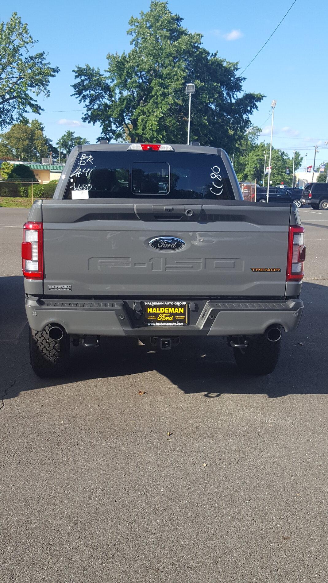 Ford F-150 Lead Foot Gray 2021 F-150 Tremor on dealer lot w/ pics 20210902_170553