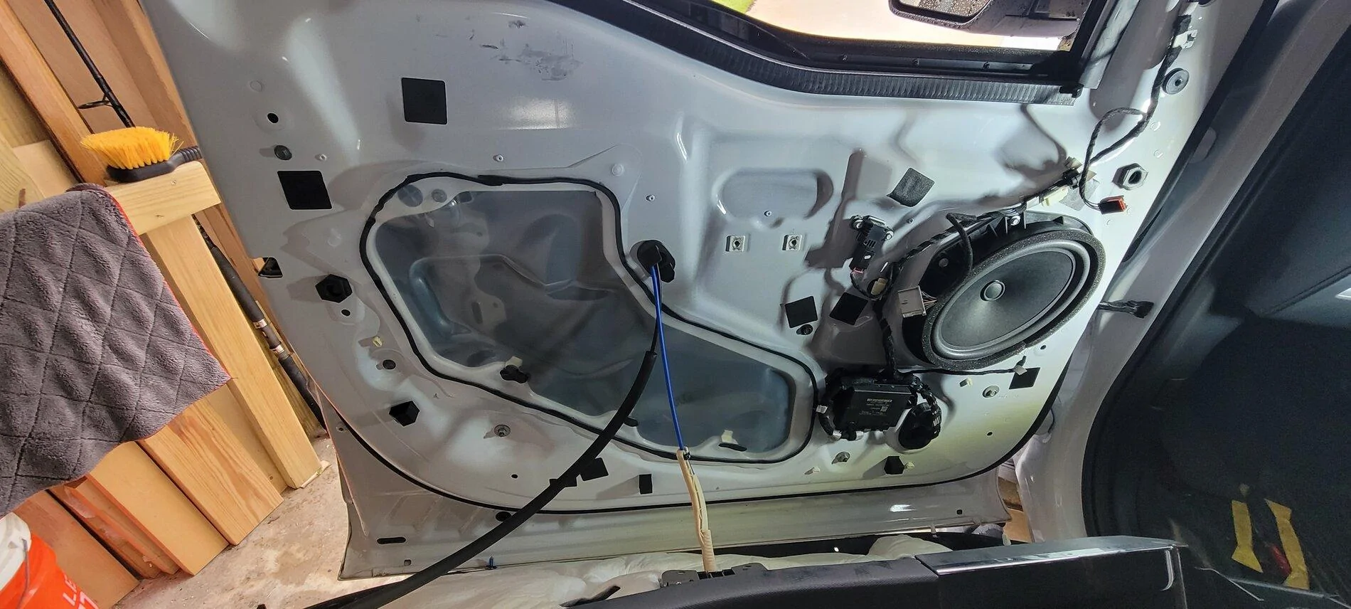 Ford F-150 Door rattle fix - arm rest (pics) 20210914_151536