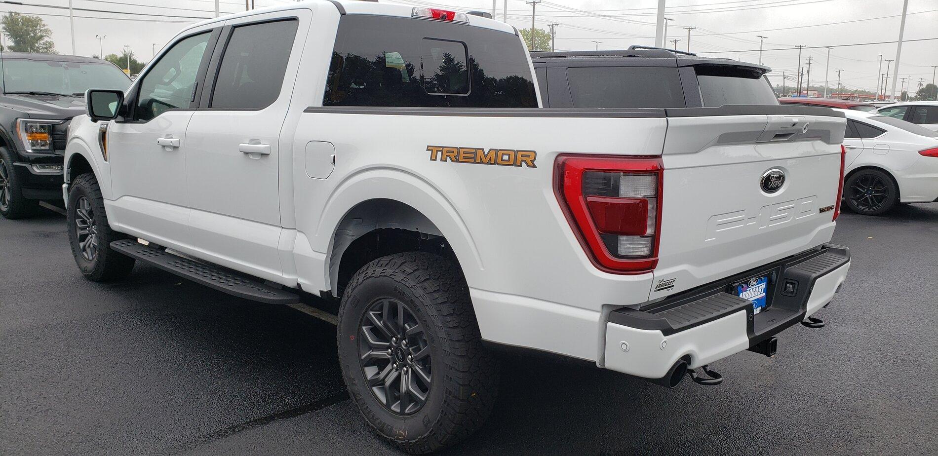 Ford F-150 Another Oxford White Tremor Walk-around 20210915_110103