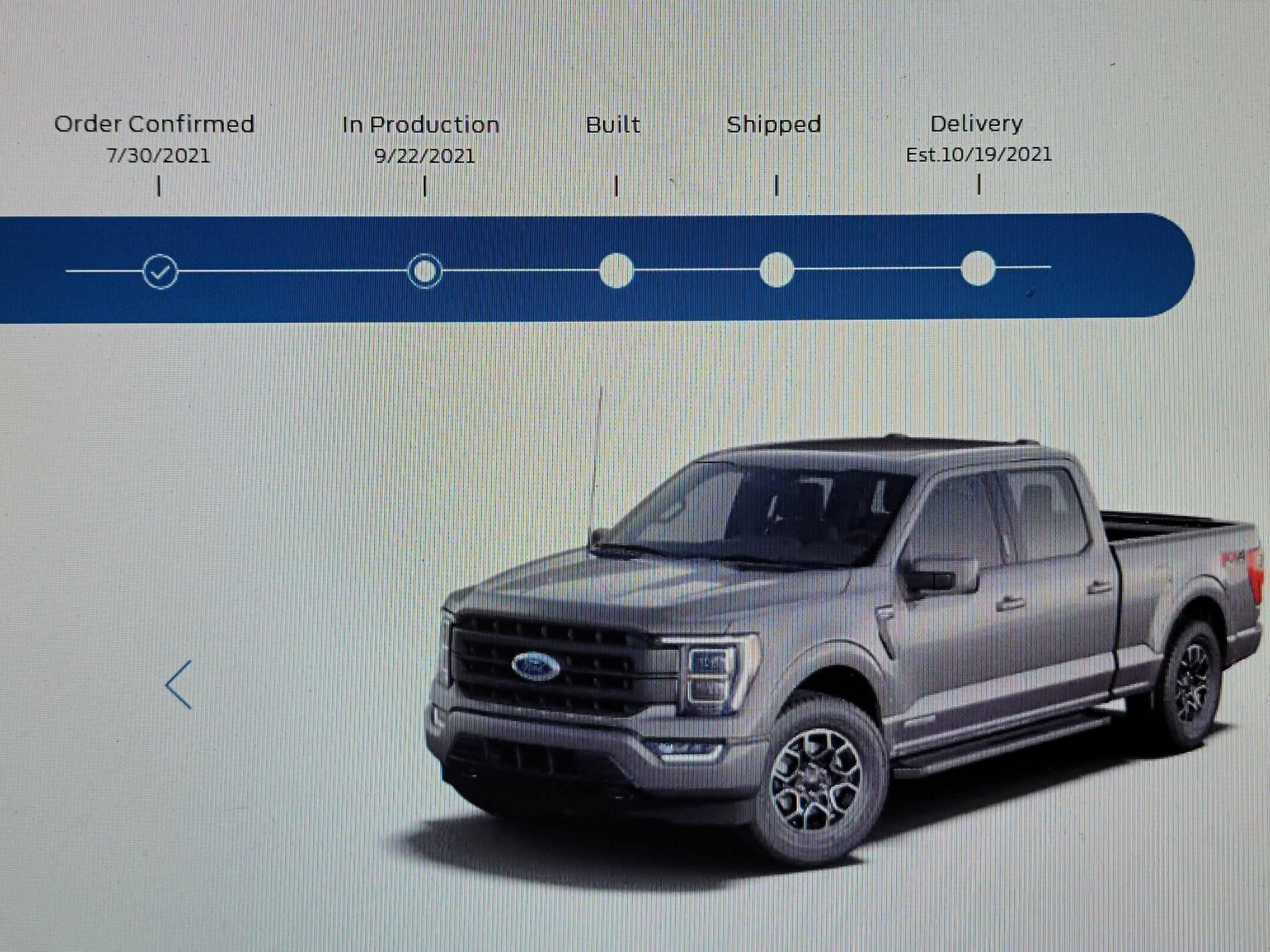 Ford F-150 9/20 Build Week 20210923_125604